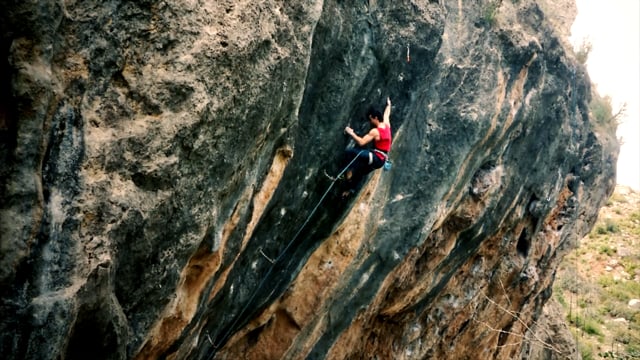 TrilobitePro “Setas voladoras” 8a ( 5.13b) Gestalgar. Carlos Puche