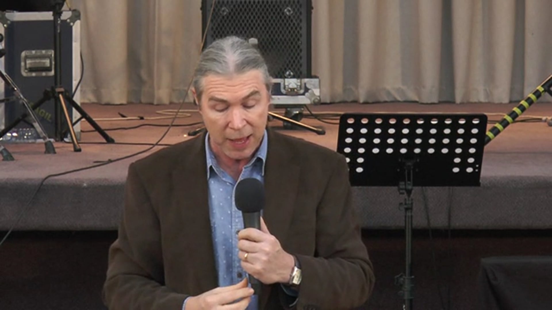 August 23 service with Phil Mason