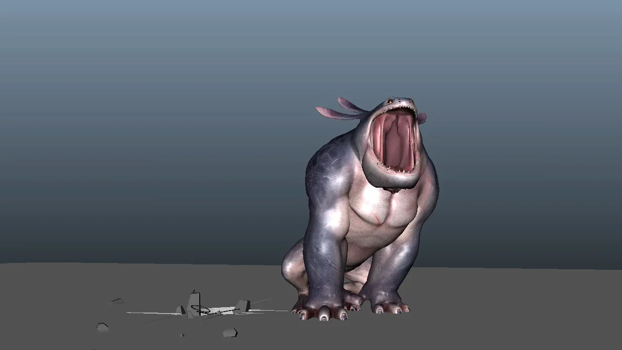 Monster 3 animation