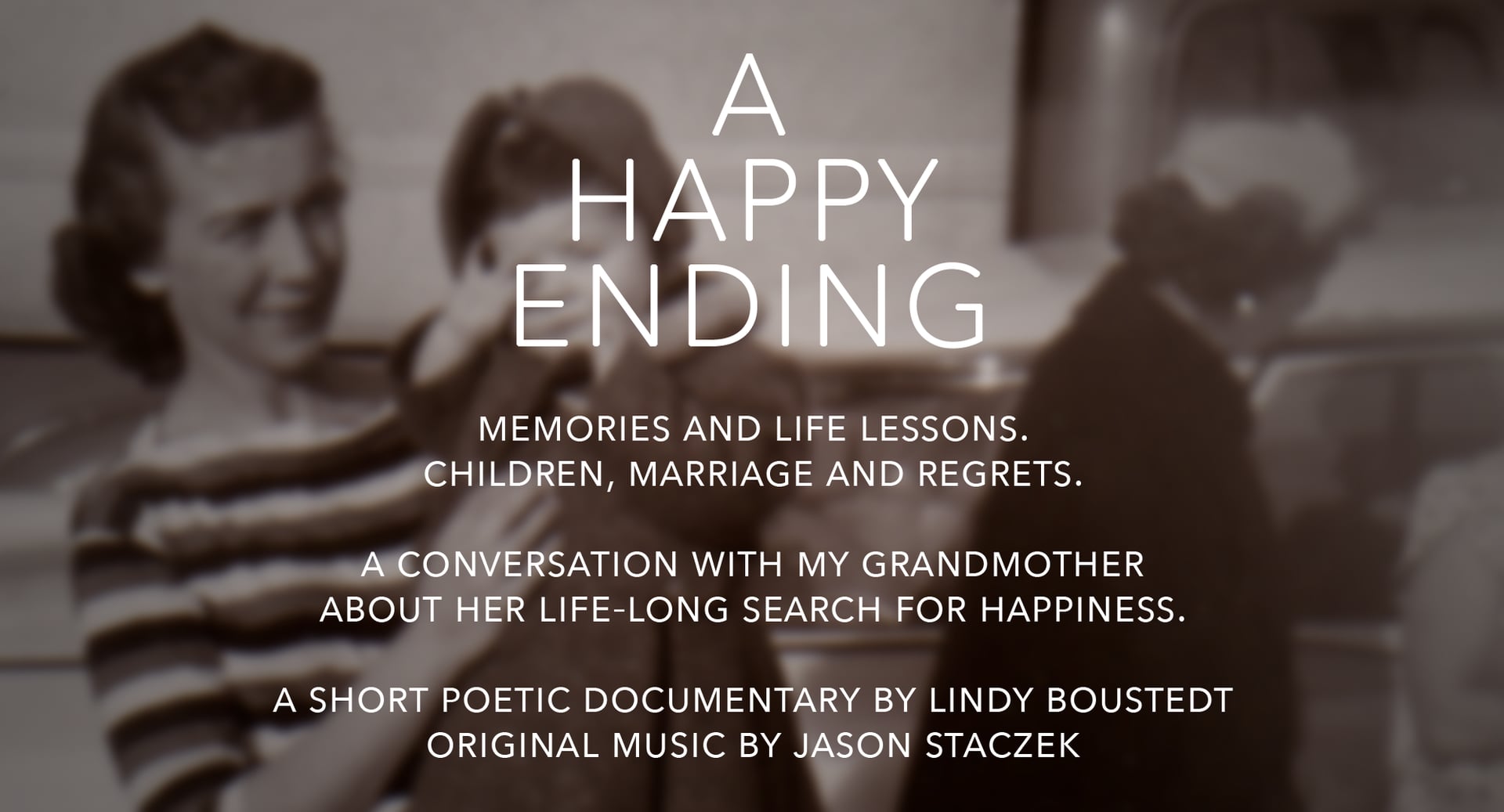 A HAPPY ENDING - Short Doc