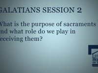 What is the purpose of sacraments and what role do we play in receiving them?