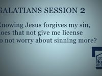Knowing Jesus forgives my sin, does that not give me license to not worry about sinning more?