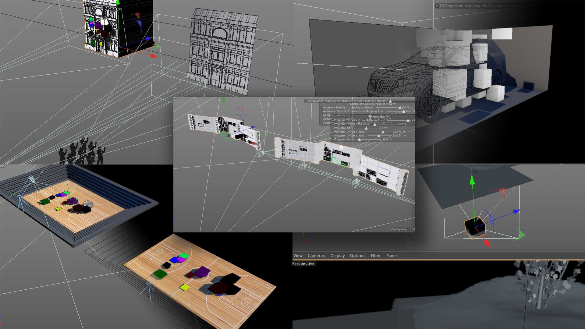 New 3D Projection Mapping Rigs for C4D