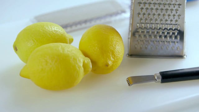 Technique: Zesting and Juicing
