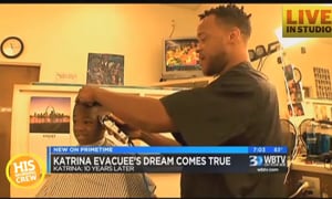 Katrina Evacuee's Dream Comes True in NC
