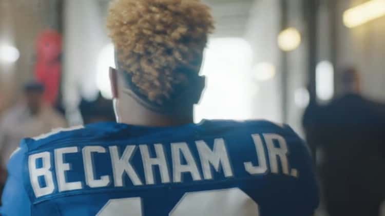 Odell beckham jr back clearance of jersey