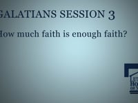 How much faith is enough faith?
