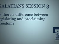 Is there a difference between legislating and proclaiming freedom?