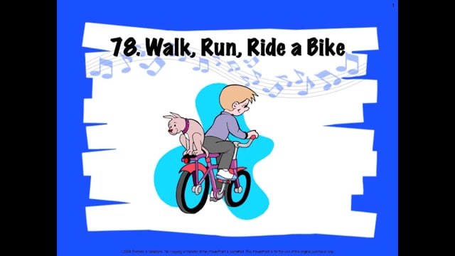 Walk, Run, Ride a Bike | MusicplayOnline