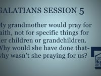 My grandmother would pray for faith, not specific things. Why wasn't she praying for us?