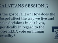 Is the gospel a law?
