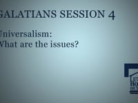 Universalism: What are the issues?