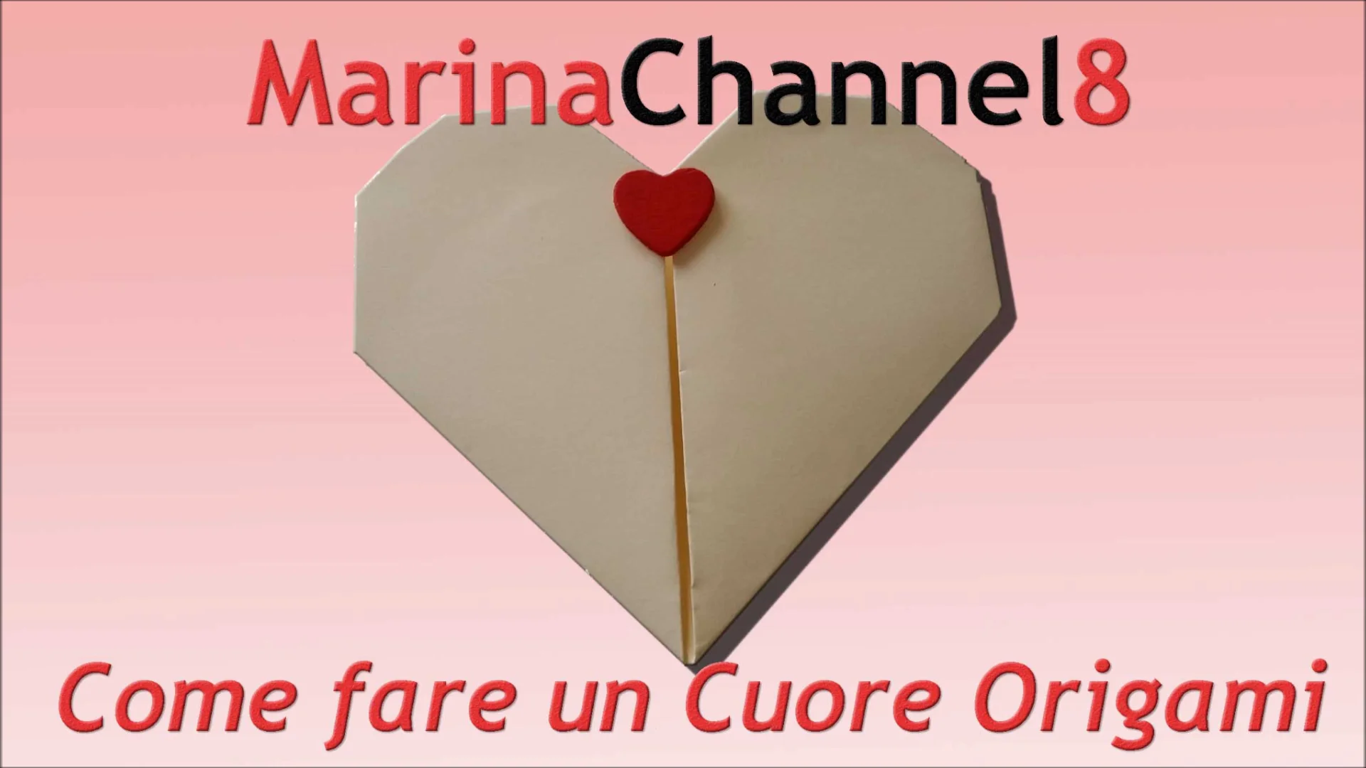 Come fare Cuore Origami - How to do origami, heart on Vimeo