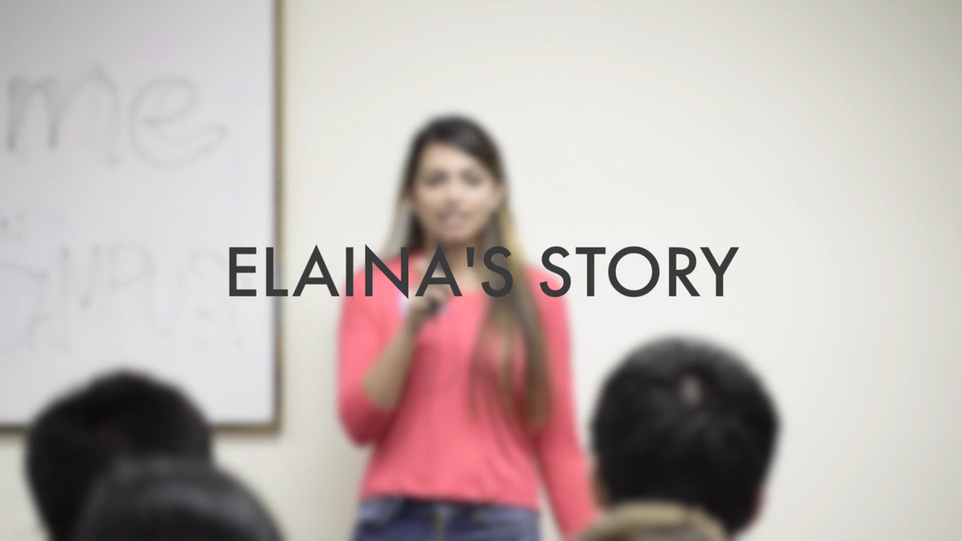 Elaina's Story