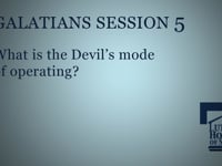 What is the Devil's mode of operating?