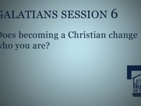 Does becoming a Christian change who you are?