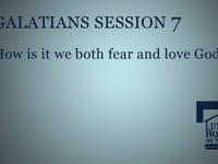 How is it we both fear and love God?