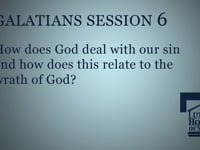 How does God deal with our sin and how does this relate to the wrath of God?