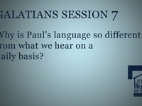 Why is Paul's language so different from what we hear on a daily basis?