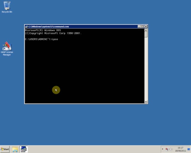 Setting up a nethasp file for use with a network key