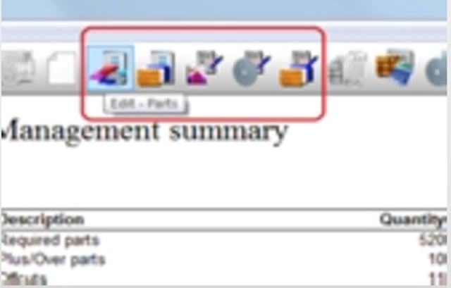 Direct editing from review runs