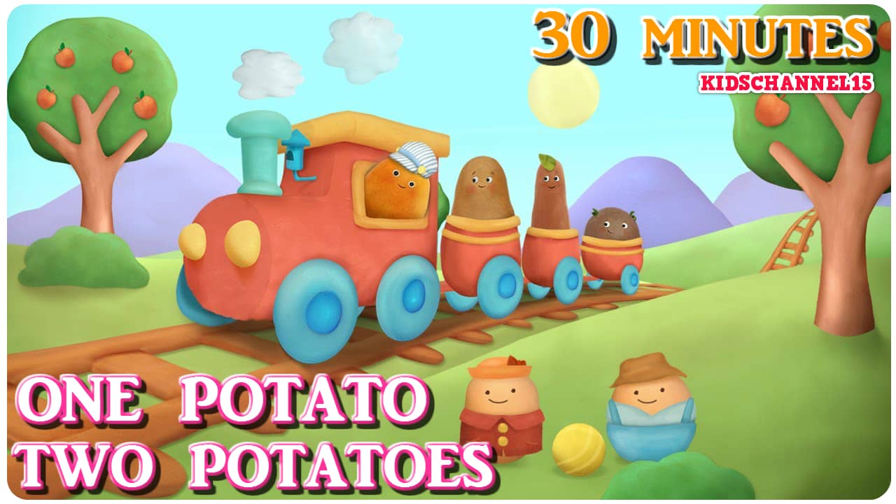 One Potato, Two Potatoes Video songs for Kids Children 2015