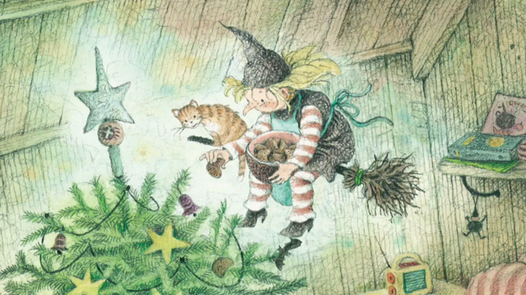 Die kleine Hexe feiert Weihnachten