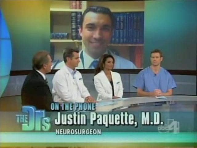 Dr. Paquette speaks about Axialif on The Doctors on Vimeo