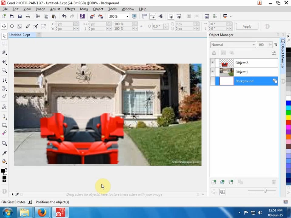 How to mask an image using corel photo paint 7 on Vimeo