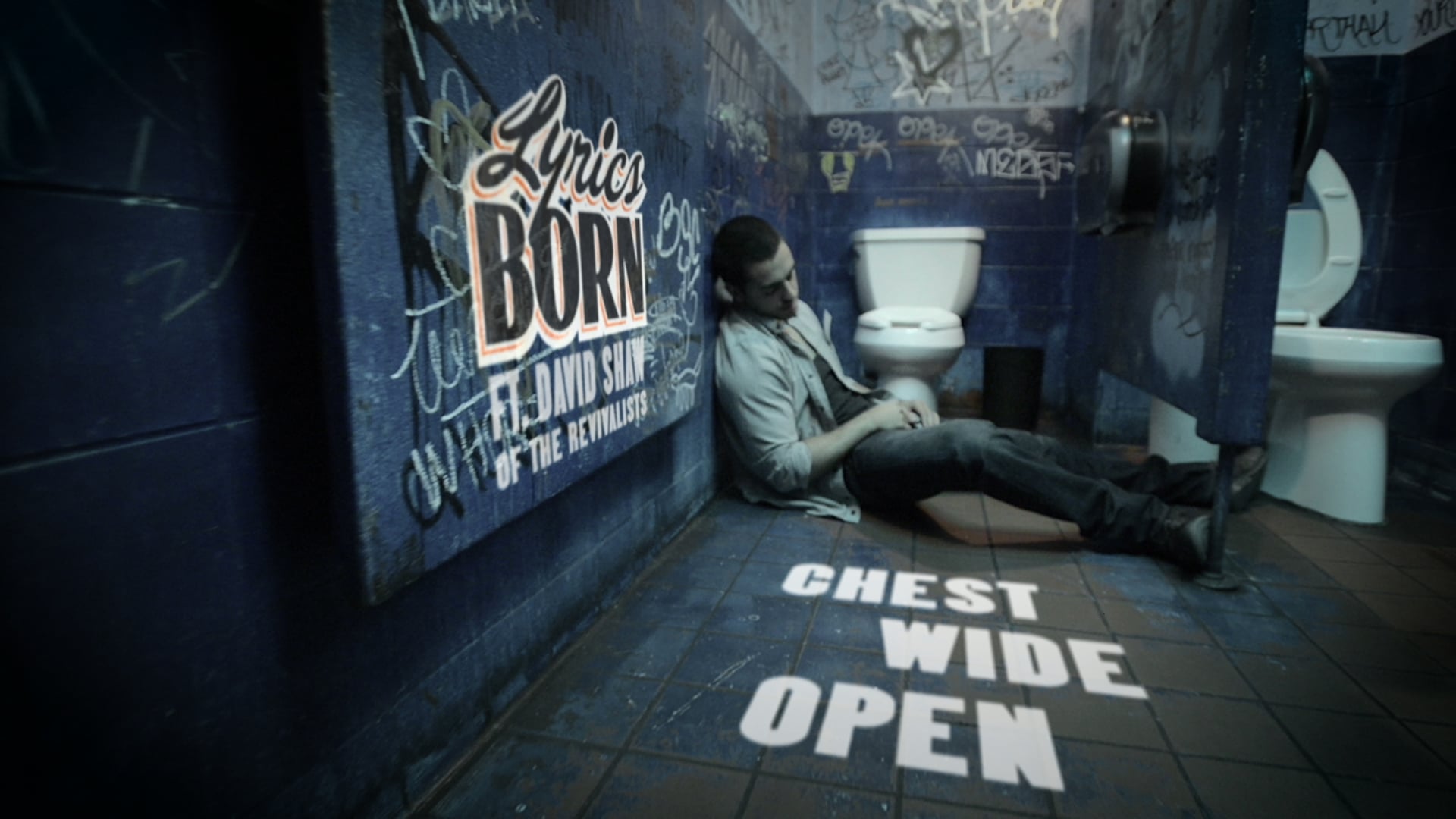 Lyrics Born // Chest Wide Open ft. David Shaw (Official Music Video)