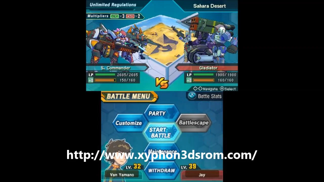 Lbx hot sale 3ds rom