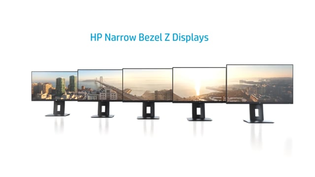 HP Narrow Bazel Displays 2015