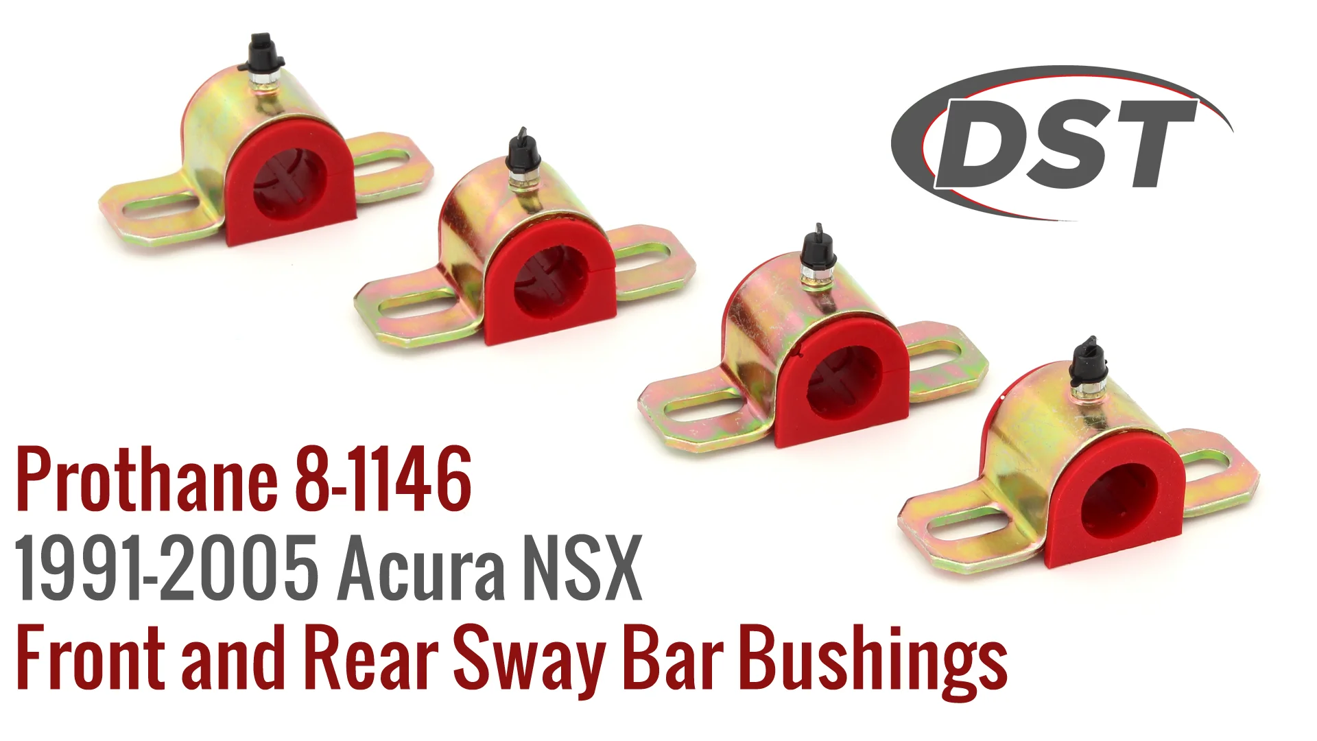 81146 | Front and Rear Sway Bar Bushings - 21.50 mm | Acura NSX