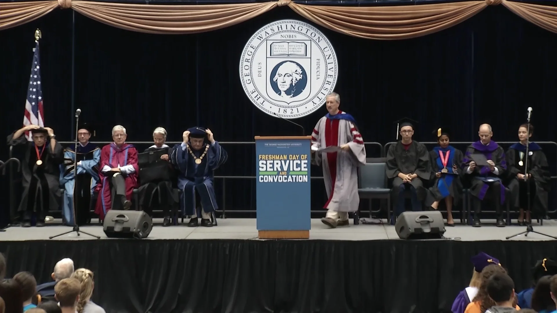 Freshman Day of Service and Convocation Ceremony on Vimeo