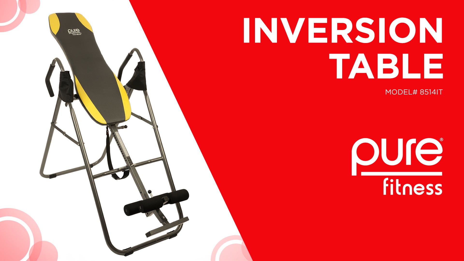 Pure Fitness InversionTable 8514IT on Vimeo