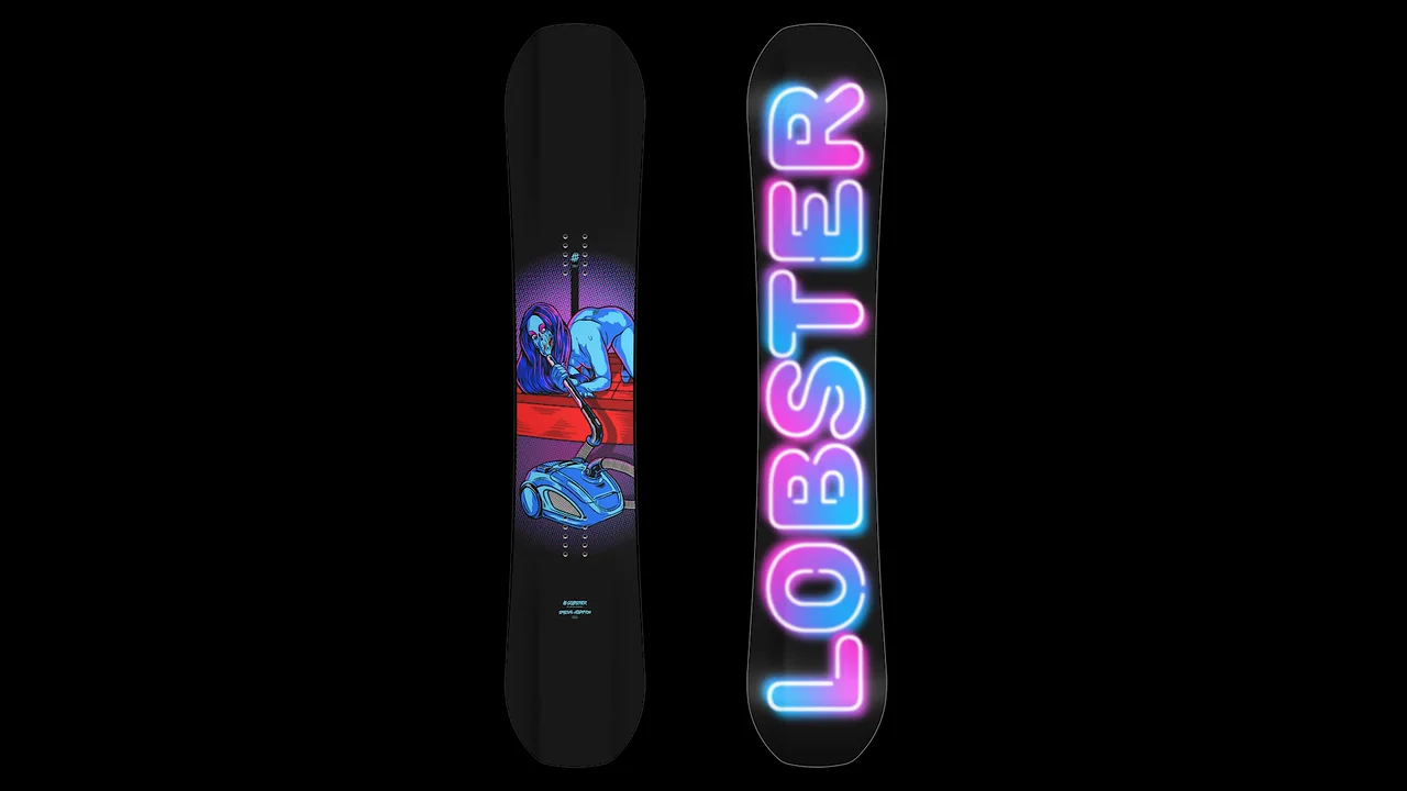 Lobster Snowboards reveals its two secret graphics for Winter 2015