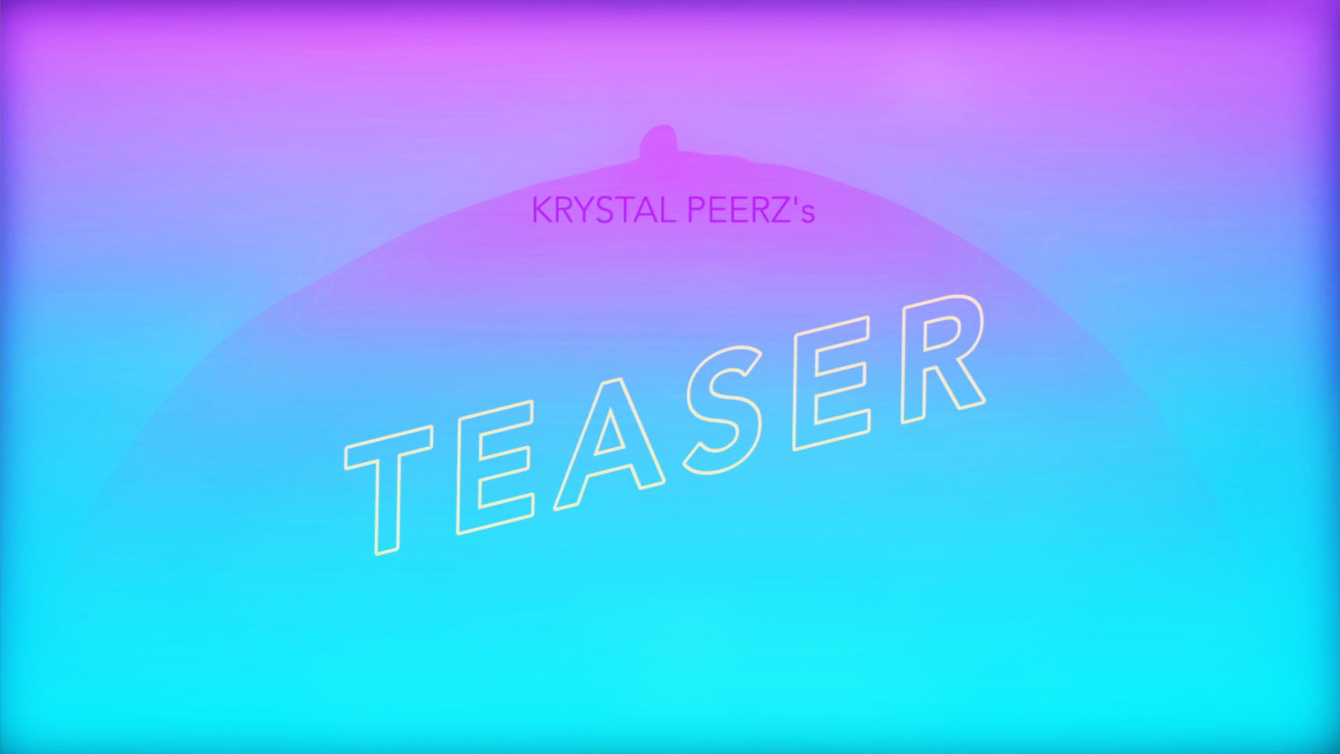 TEASER On Vimeo