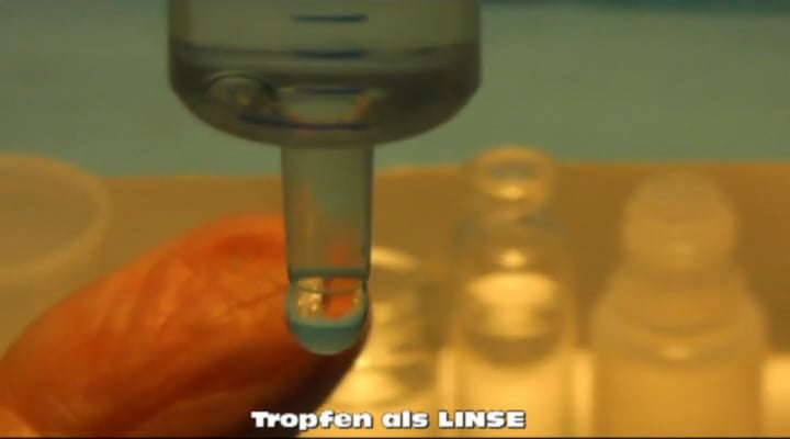 Volumen von Behältern und Tropfen on Vimeo