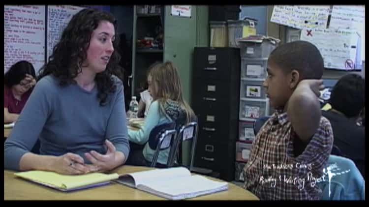 A Writing Conference: Teaching a Student to Write for Audience (3-5) on  Vimeo