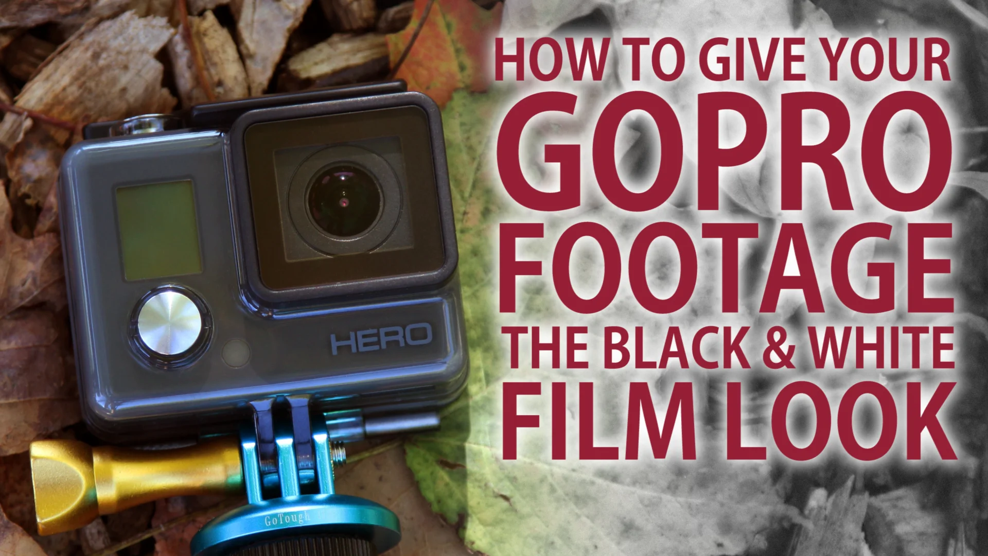 Give Your GoPro Footage the Black and White Film Look - Premiere CC ...
