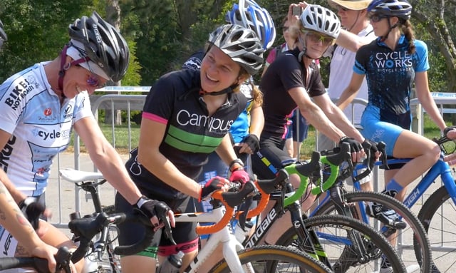 Bonnie Symes 40 year old cyclocross racer