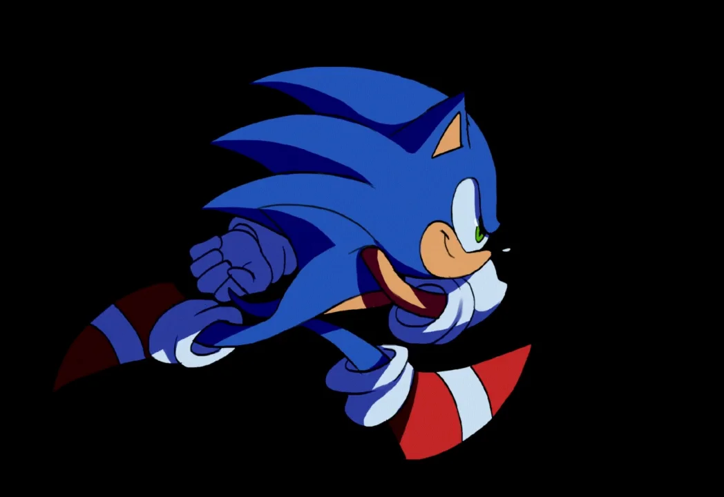 Sonic run test (with some 2D effects in there!) on Vimeo