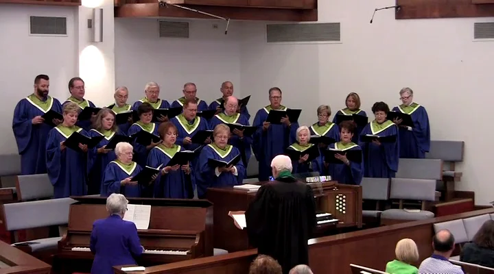 September 13, 2015 First Christian Church Choir, 