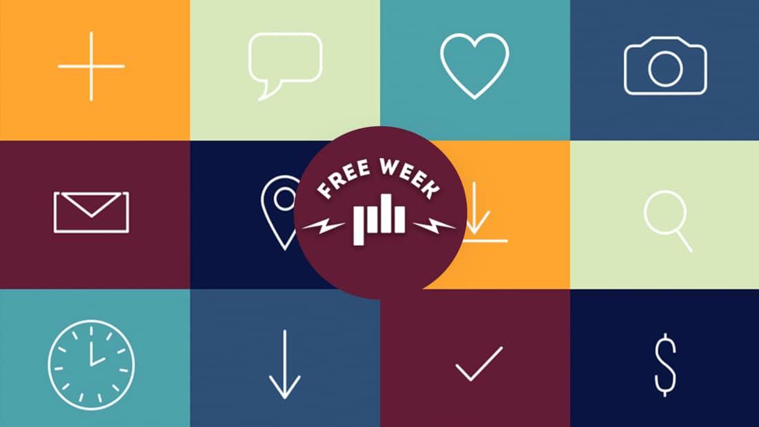 Free Animated Icon Set For Video Editors