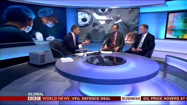 Dr Shane Duffy on BBC World News talking about CW+ New Futures surgical training camps in Uganda