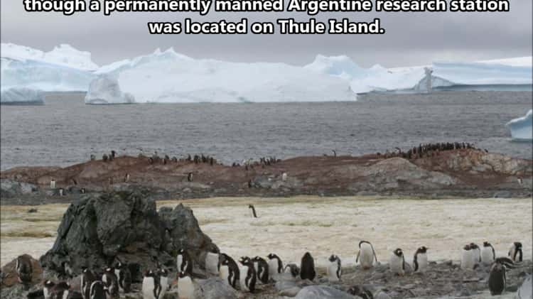 VP8STI South Sandwich Islands Southern Thule Island. From dxnews