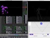 Motion capture with Kinect xBox 360, Ni Mate 2.03 and Isadora 2.05