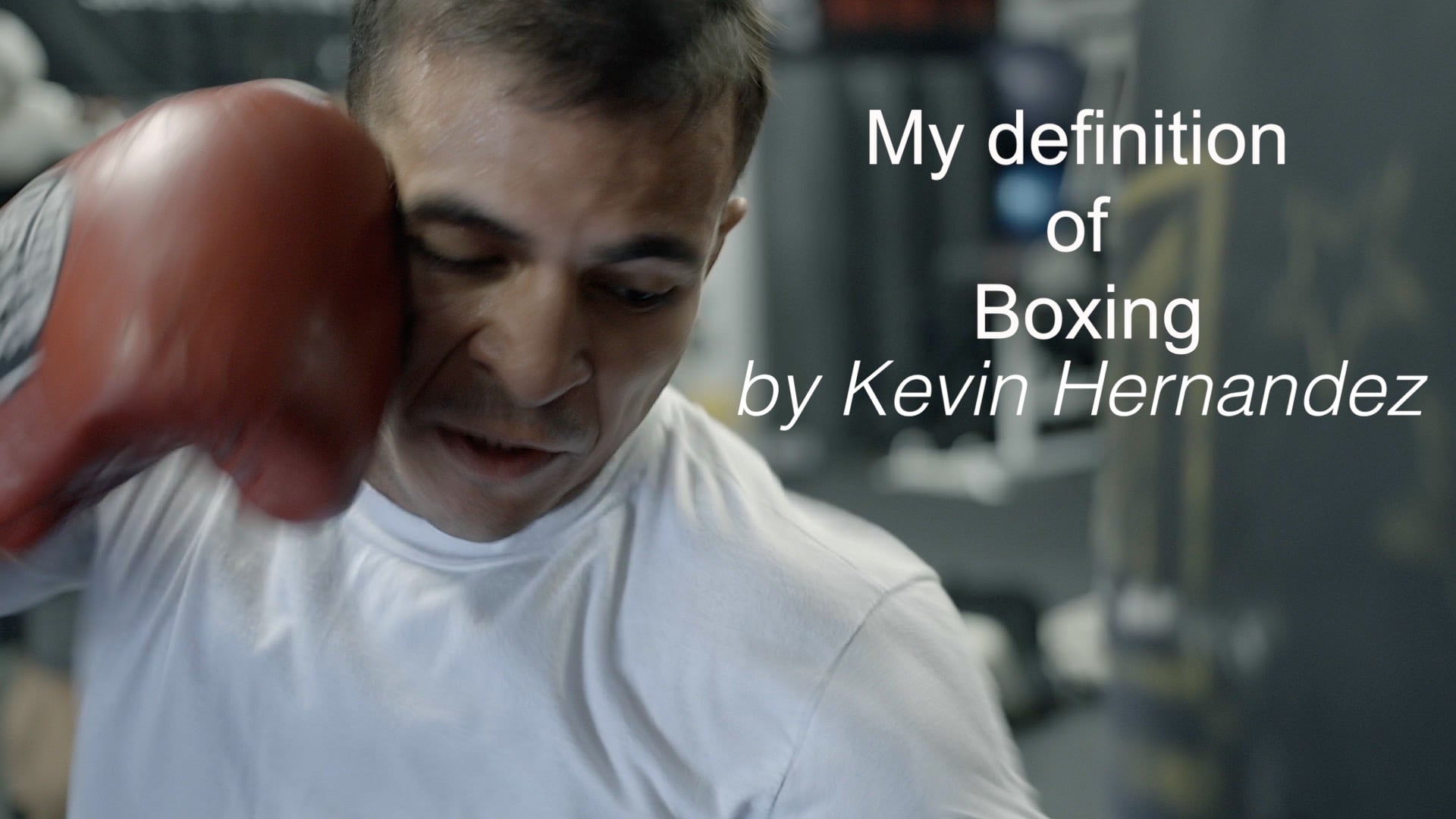 My definition of Boxing