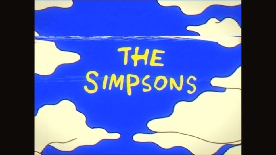 WEIRD SIMPSONS VHS