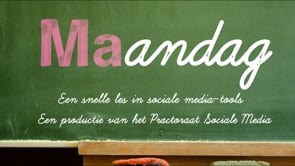 Maandag - een snelle les in sociale media-tools